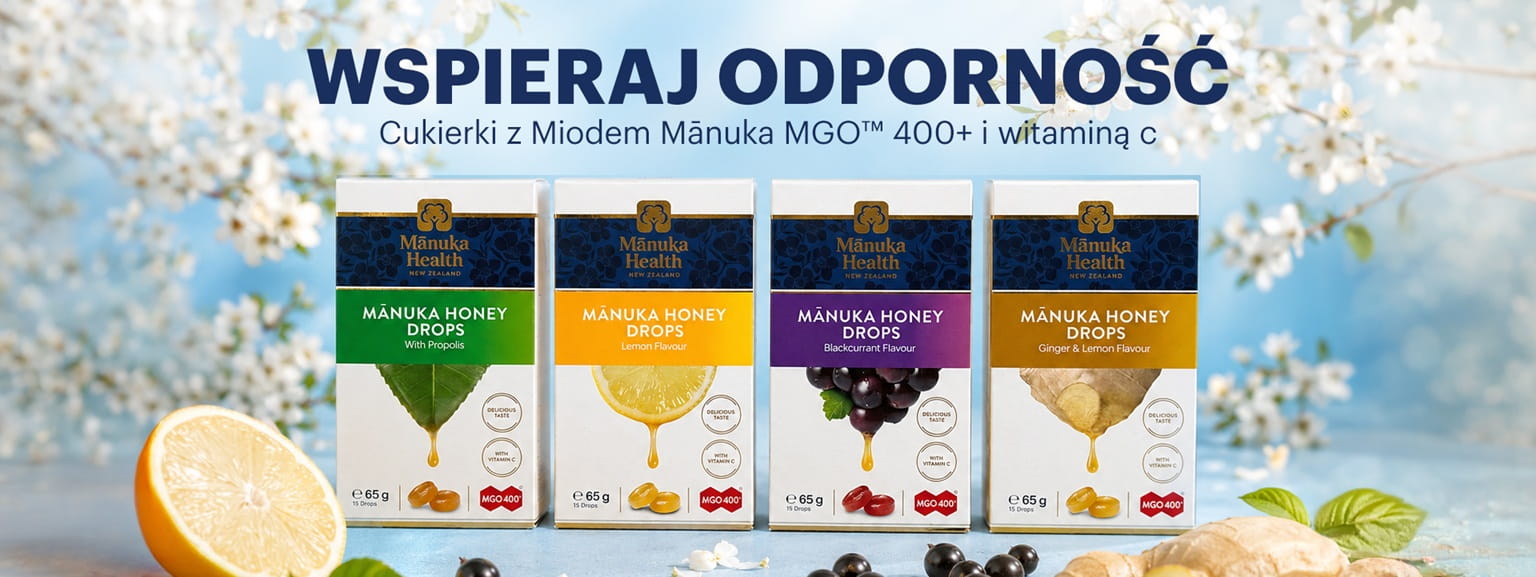 Cukierki z Miodem Manuka